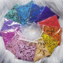 Cargar imagen en el visor de la galería, Colorful Hexagon Glitters