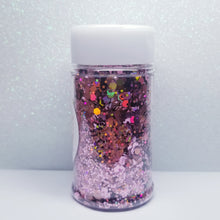 Load image into Gallery viewer, Chunky Pink Holo Shaker
