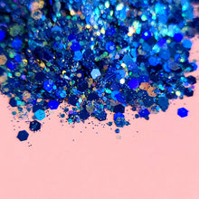 Load image into Gallery viewer, Blue Blush Glitter
