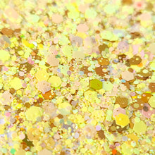 Load image into Gallery viewer, Pale Yellow Glitter Mix
