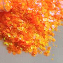 Cargar imagen en el visor de la galería, Translucent Orange Glitter
