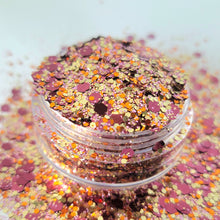 Load image into Gallery viewer, Burgundy Fall Glitter Mix
