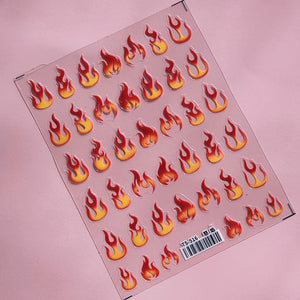 Flames Stickers