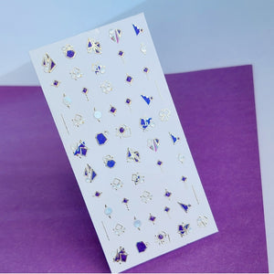Purple Jewel  Stickers