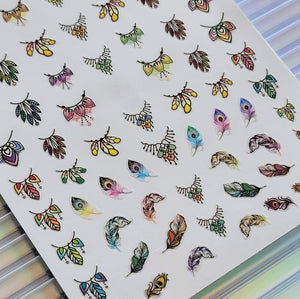 Feathers Stickers