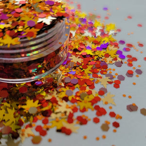Colorful Fall Mix Glitter