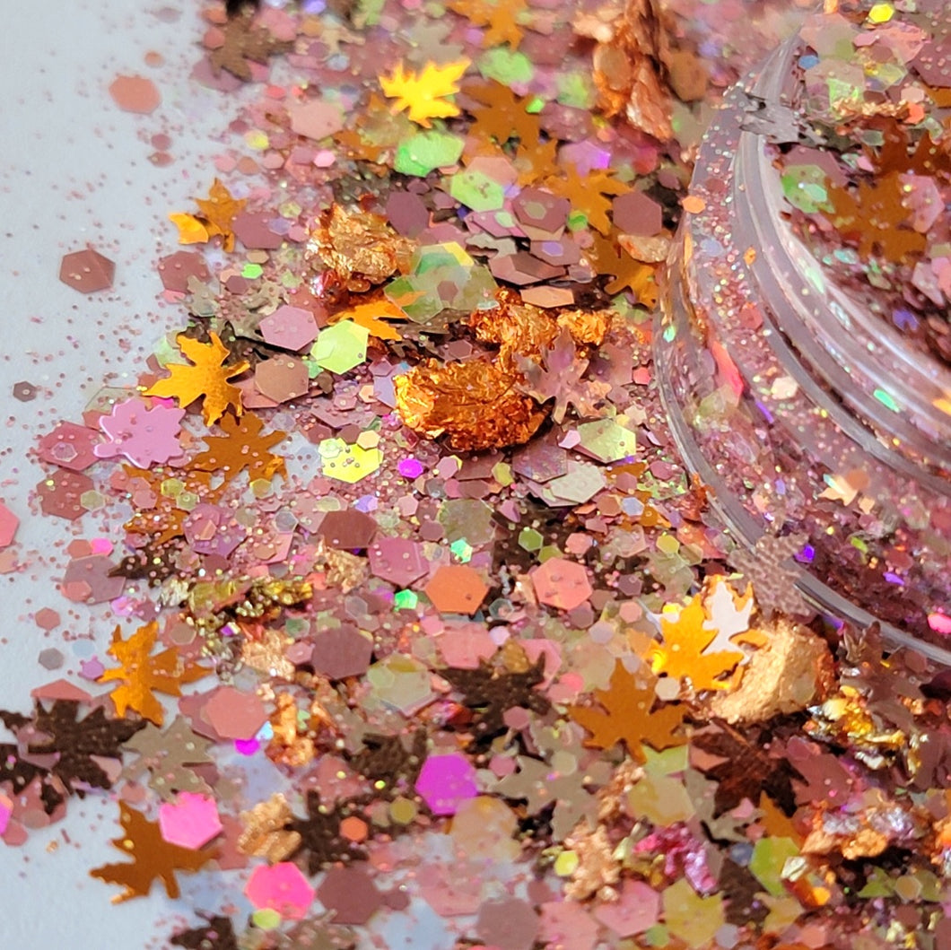 Rose Autumn Glitter Mix